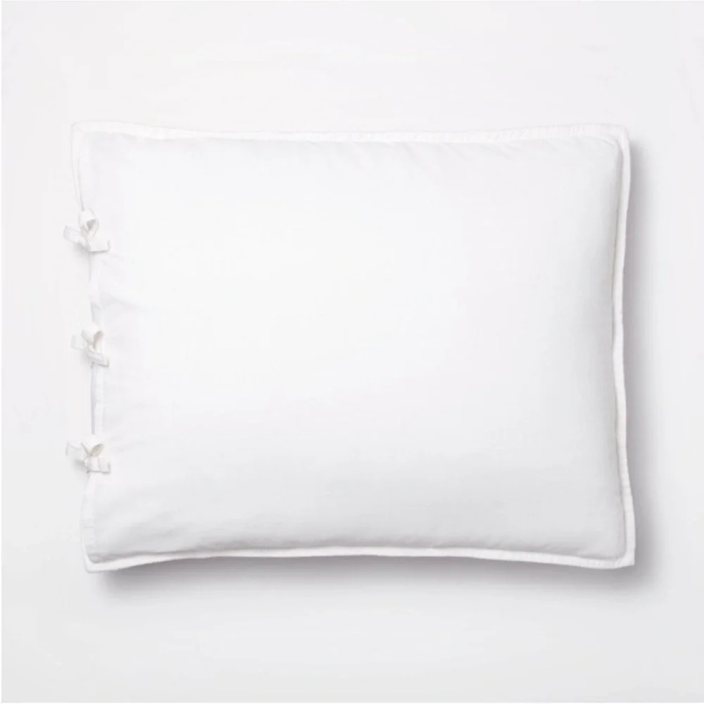 Set | Queen Decorative Border WoodBlock Quilt & 2 Shams - Threshold Studio McGee